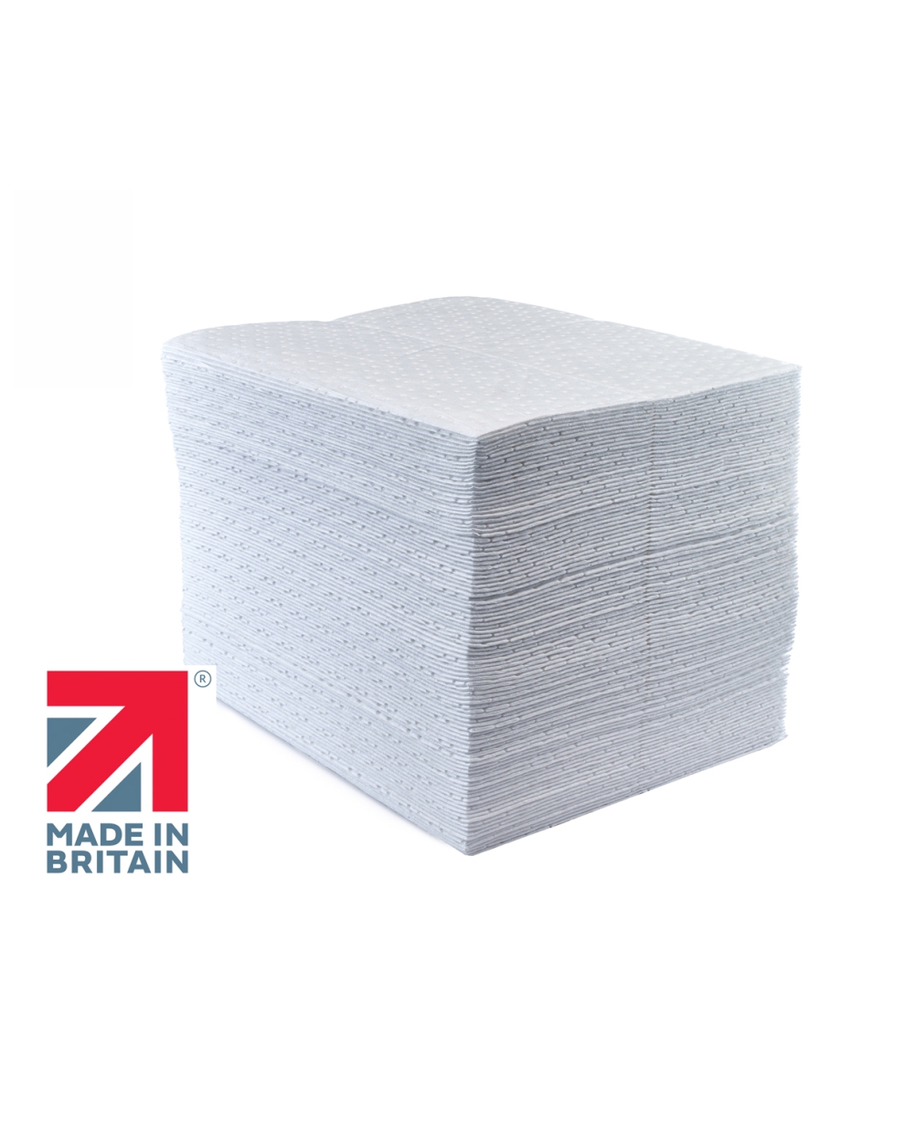 Oil Only Absorbent Pad 50x40cm White Pk 100 LA Safety Supplies