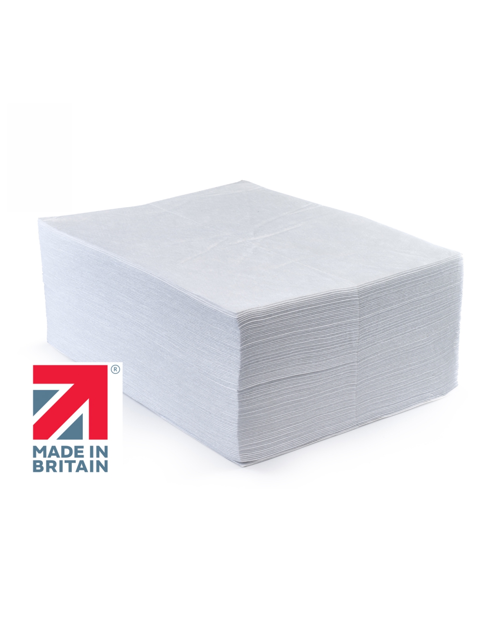 Oil Only Absorbent Pad 50x40cm White Pk 100 LA Safety Supplies