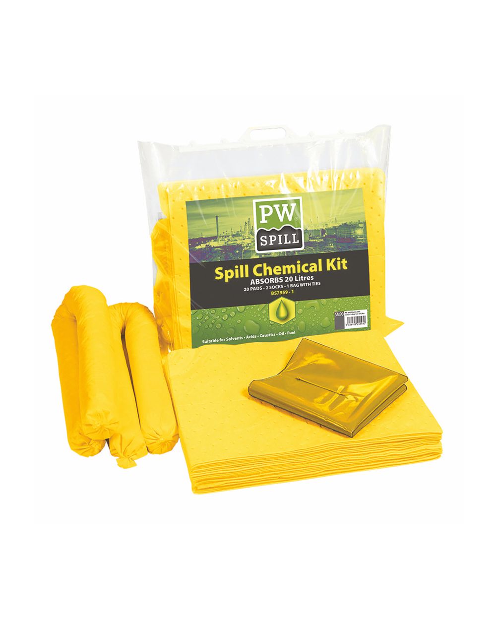20 Litre Chemical Kit LA Safety Supplies