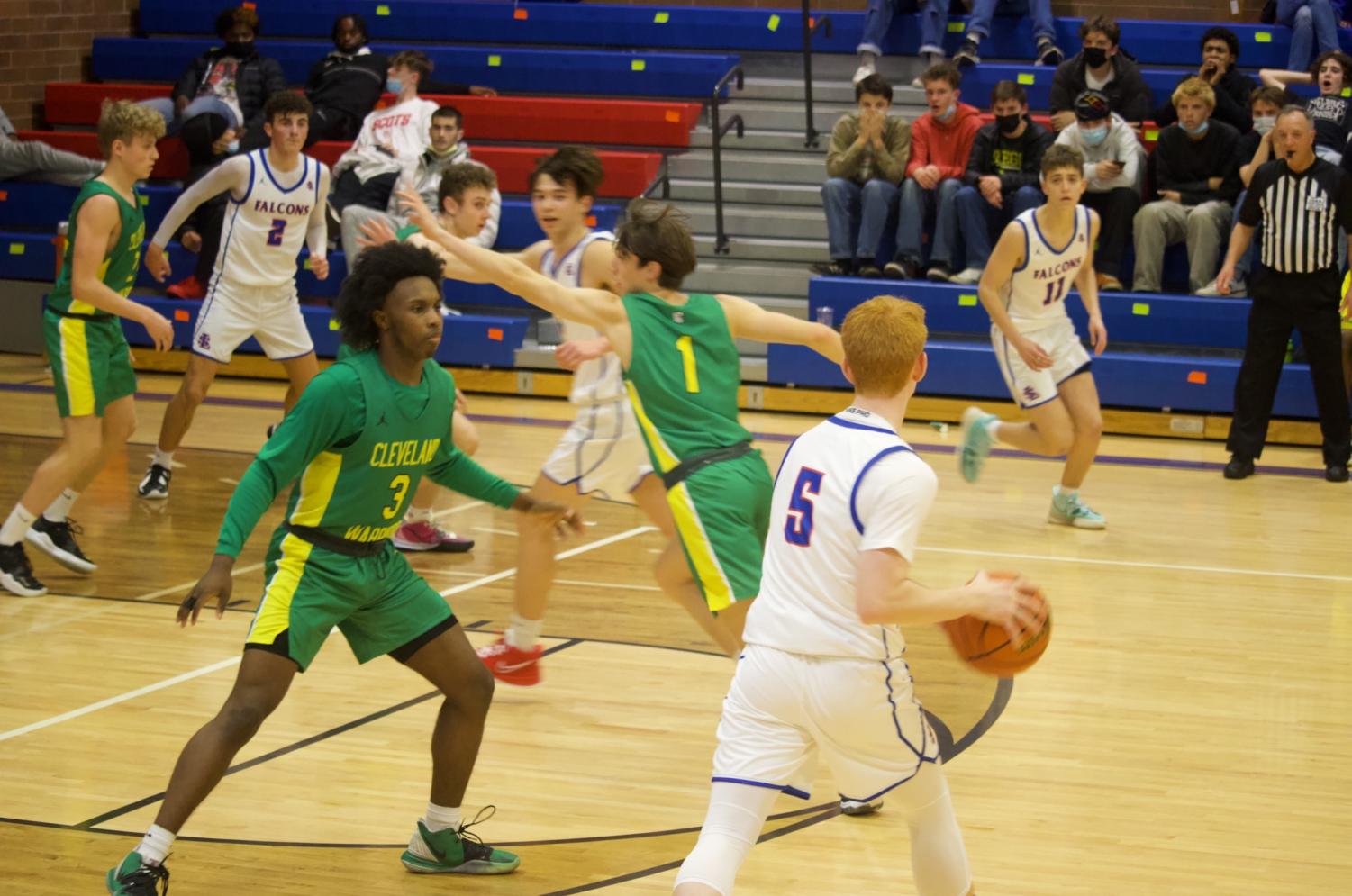 8 La Salle Boys Varsity Basketball Faces Off Against 3 Cleveland in