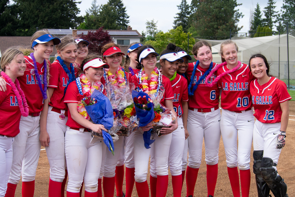 La Salle Softball Team Celebrates Senior Night Before Heading To