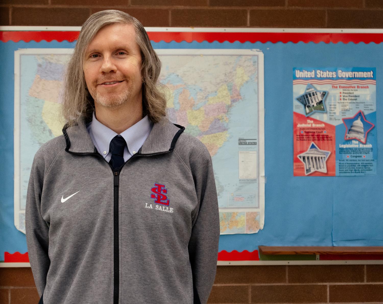 Mr. Hegarty Shares His Hankering for History The La Salle Falconer