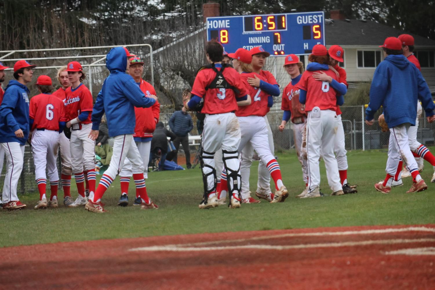Photo Story Varsity Baseball Hosts West Salem High School and Future