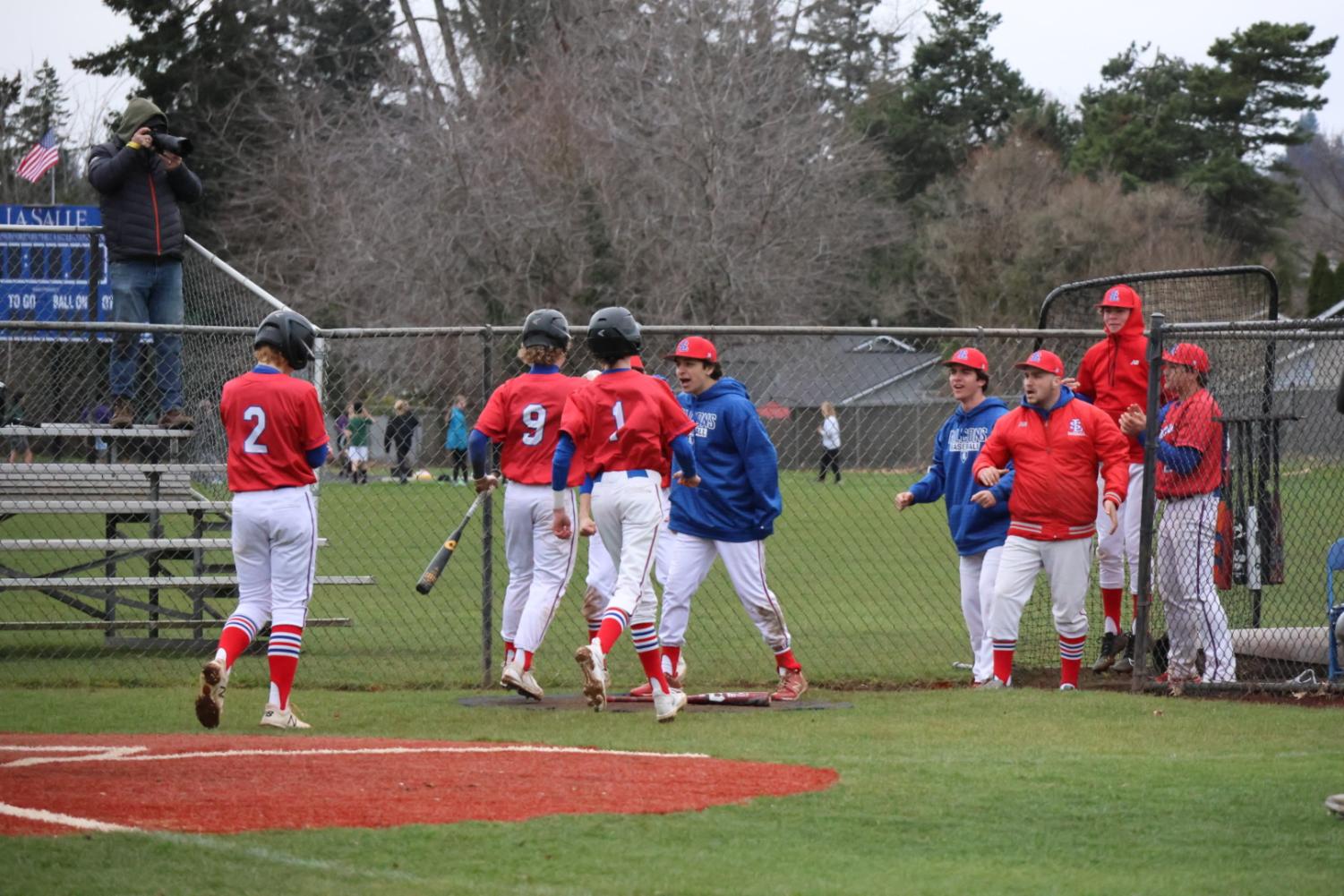 Photo Story Varsity Baseball Hosts West Salem High School and Future