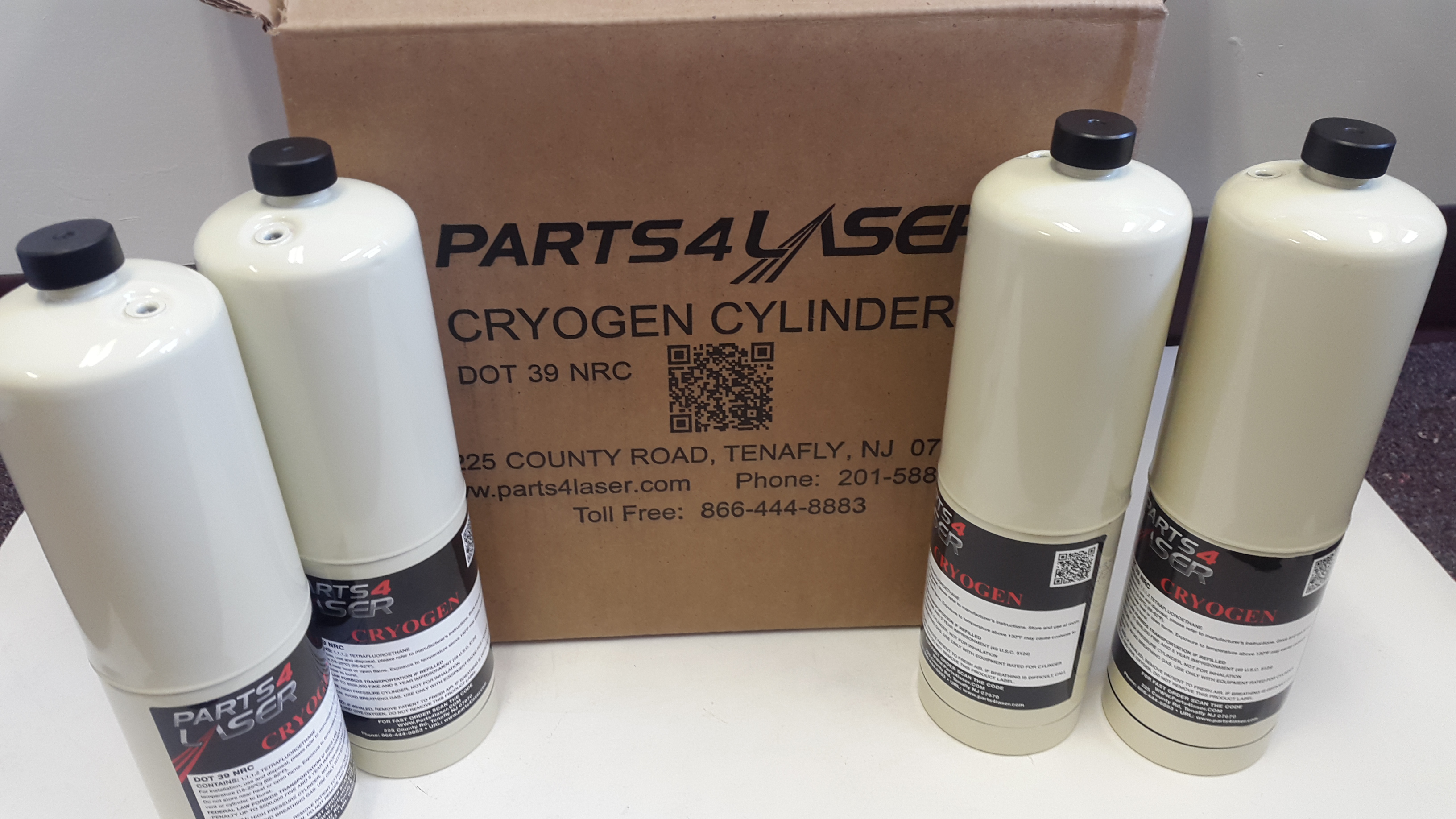 CANDELA CRYOGEN FOR ALL CANDELA LASER MACHINES 12 Canister in each box