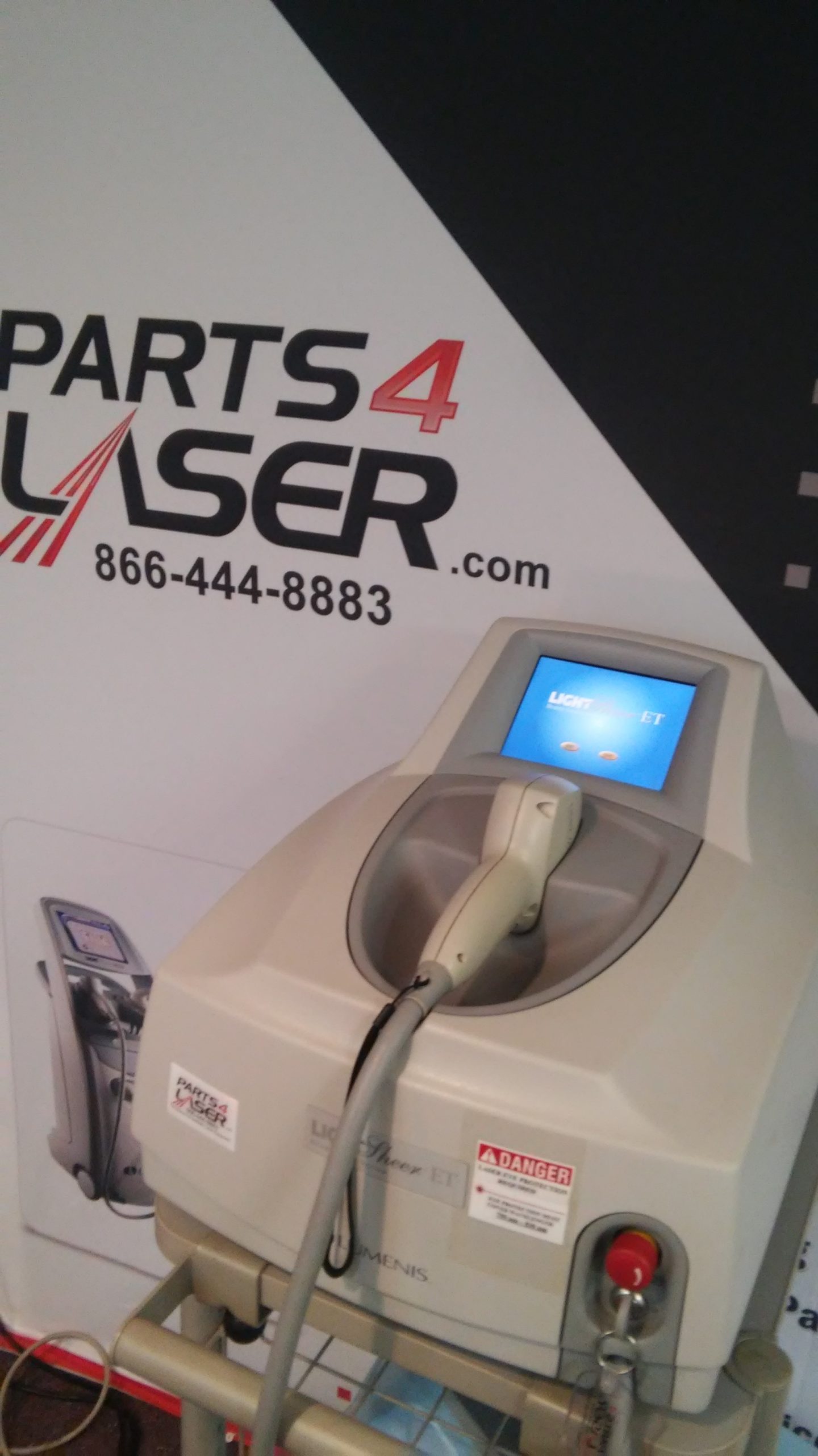 LUMENIS LIGHTSHEER ET LASER MACHINE, DIODE LASER