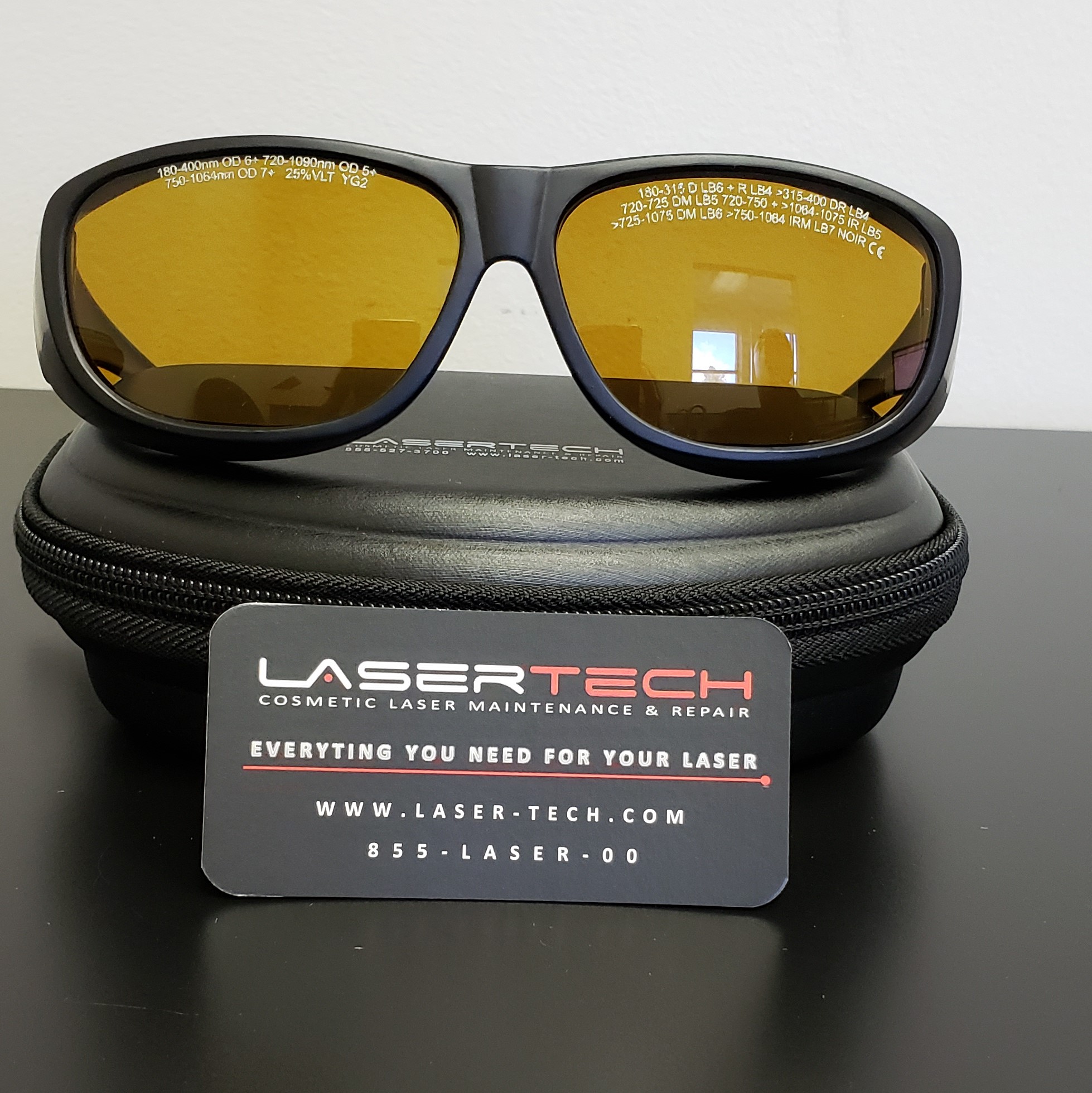 LASER SAFETY GLASSES, GOGGLES 755 / 810 / 1064nm ALEX / DIODE / YAG