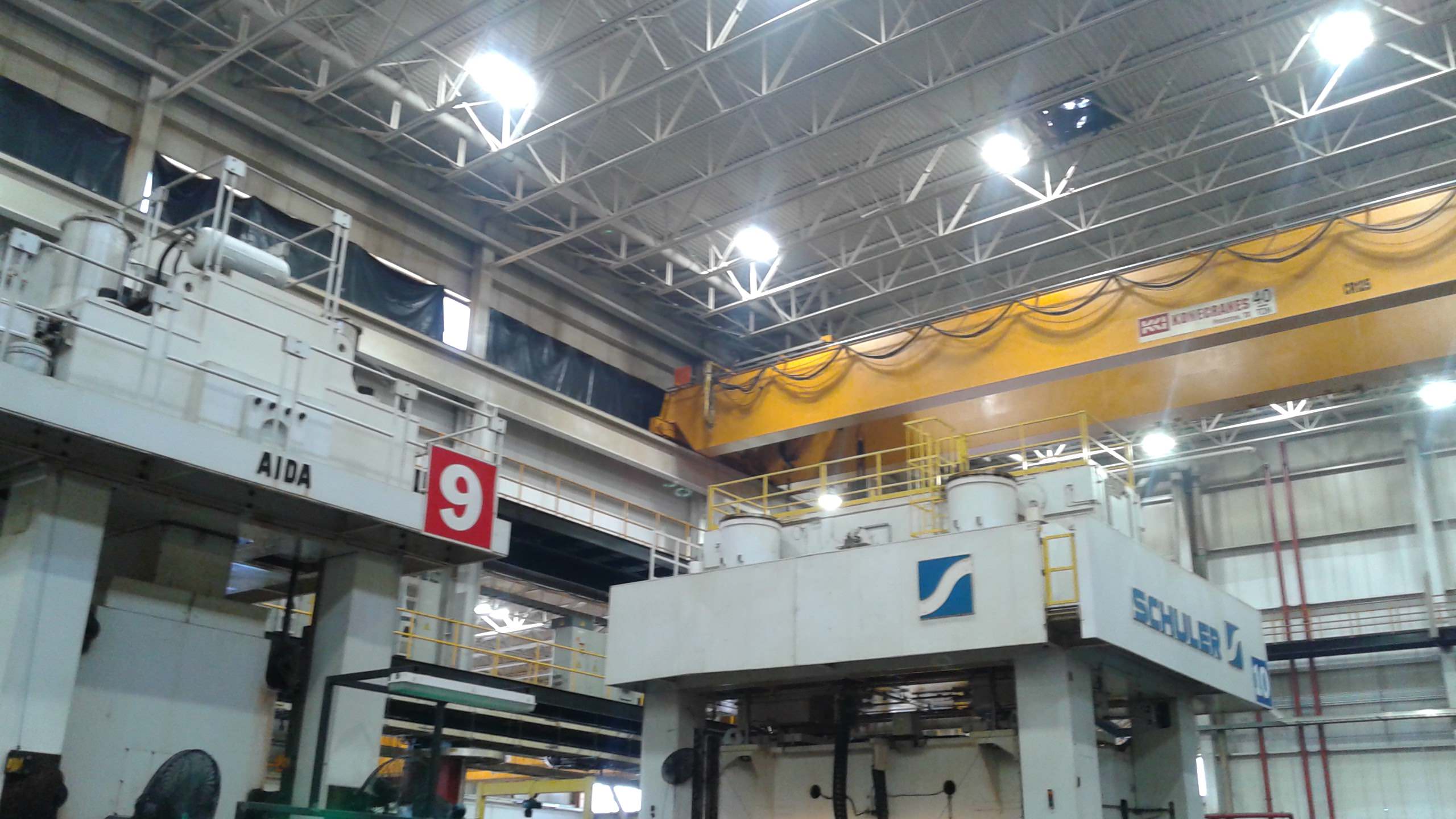Use of NoFly Zones for Overhead Cranes LaserView Technologies