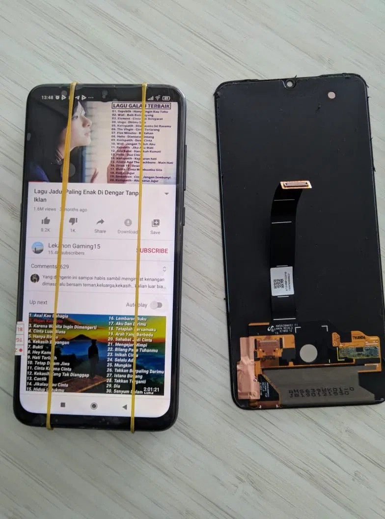 Xiaomi Mi 9 Mati Terkena Air, Ganti LCD Normal Kembali