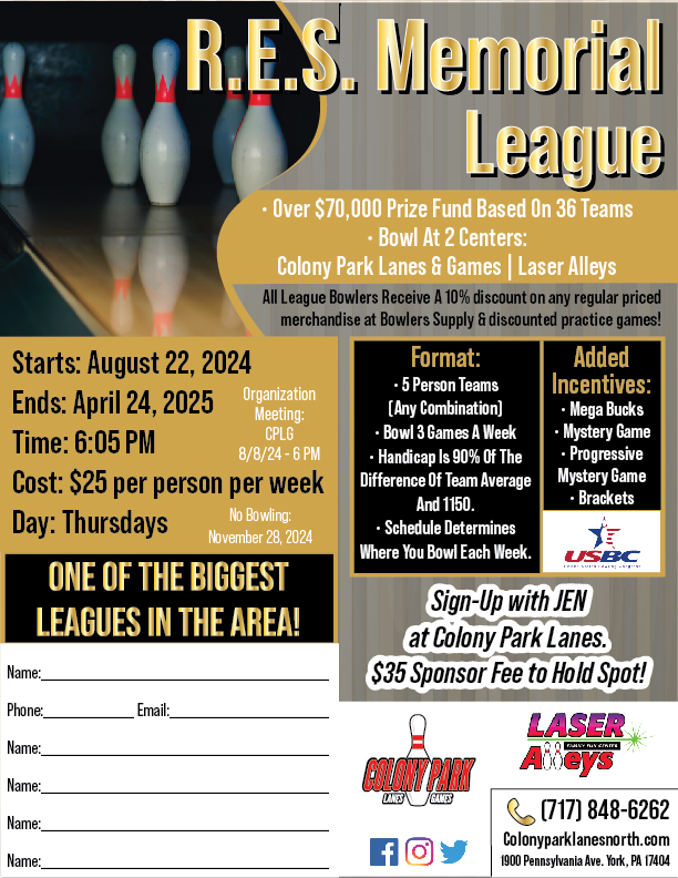 Leagues Laser Alleys