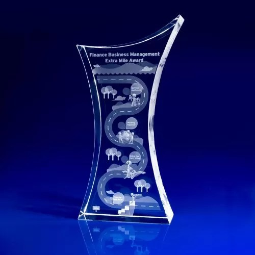 Glass Laser Engraving for Trophies & Awards Laser Crystal