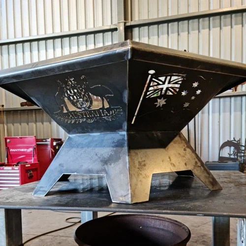 Buy Hexagonal Fire Pits in Australia Laser Cut Fire Pits