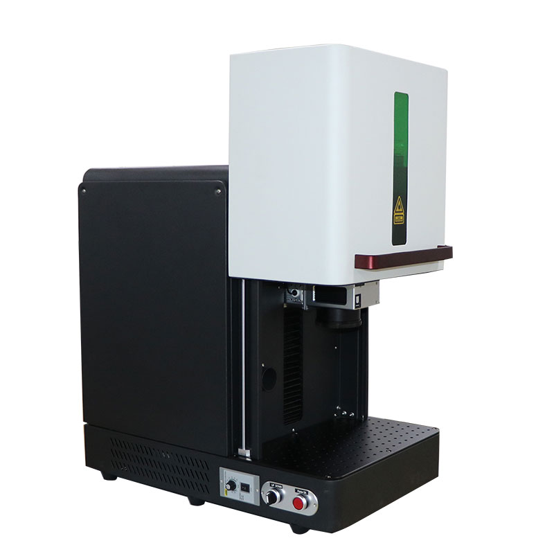 Small enclosed fiber laser marking machine Laser Gold