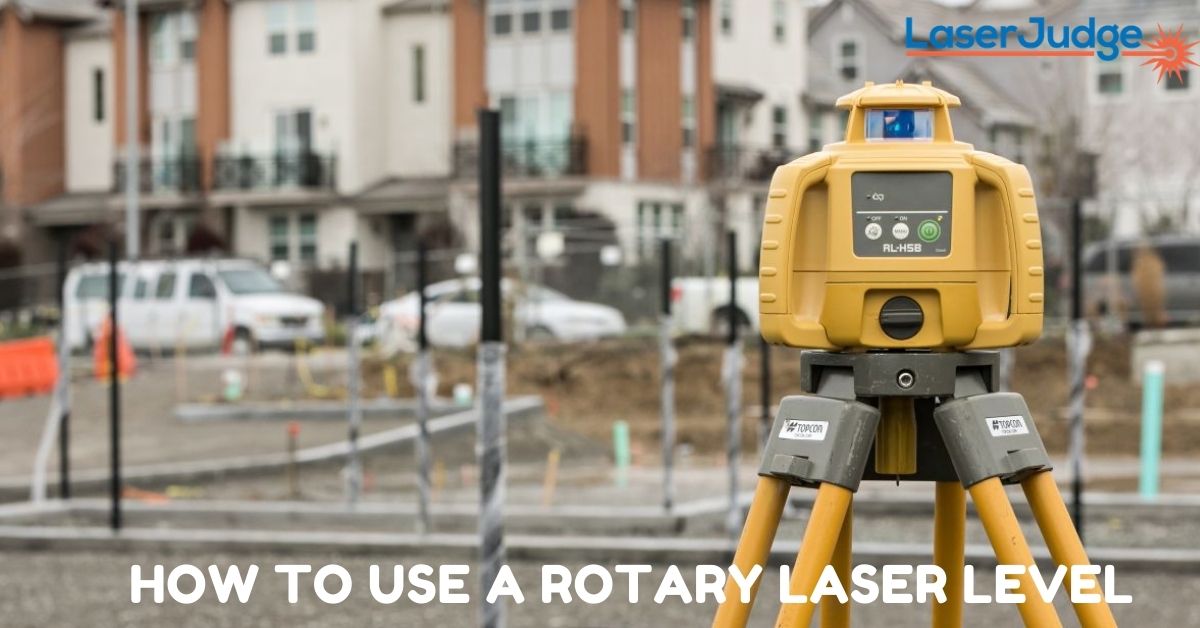 How to Use a Rotary Laser Level?