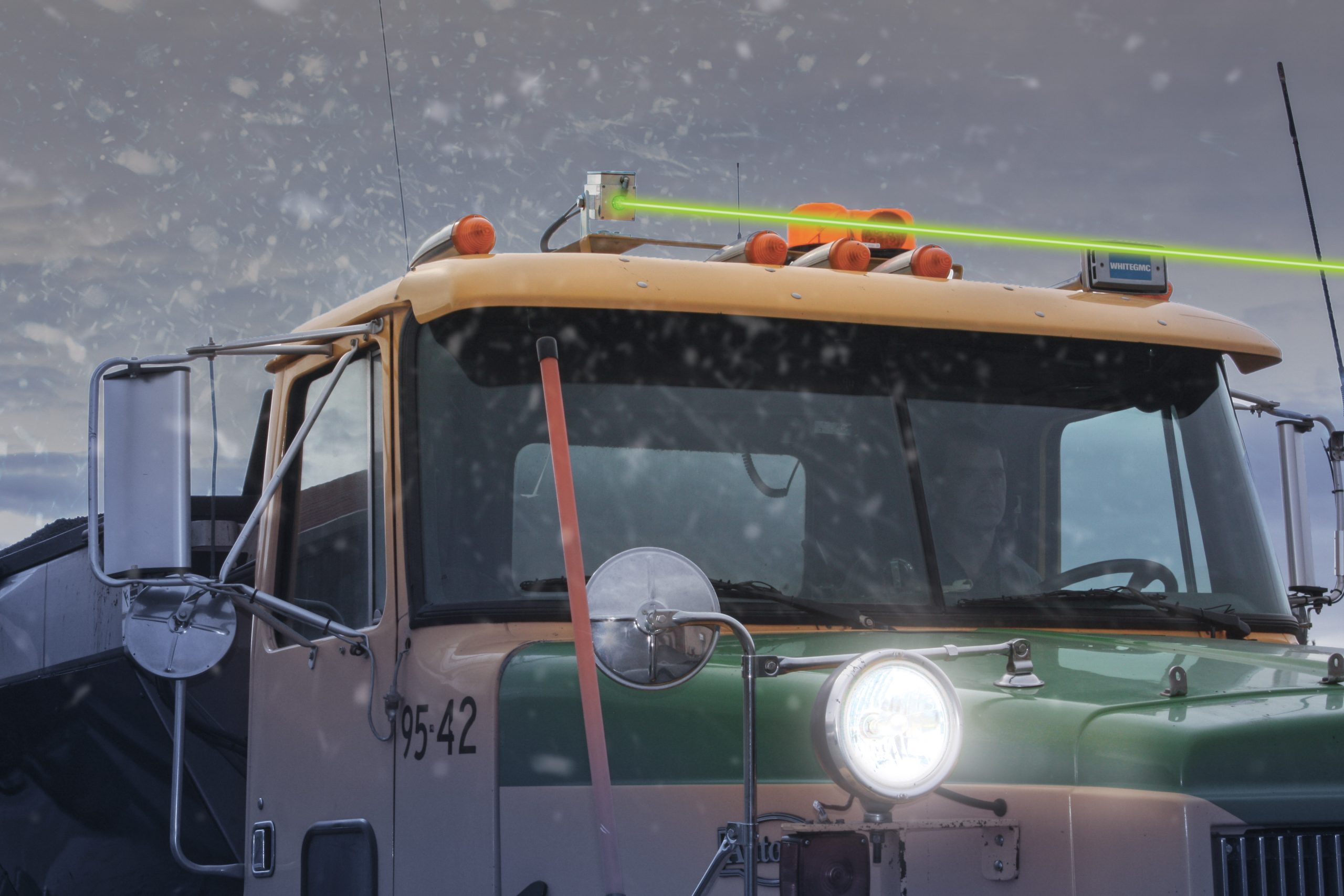 GL3000PMC WingTow Plow Guidance Laser LaserLine Manufacturing