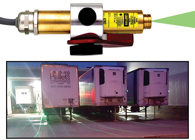 Laser Tools Co. LASER DOCKING™ SYSTEM FOR TRUCKS & TRAILERS