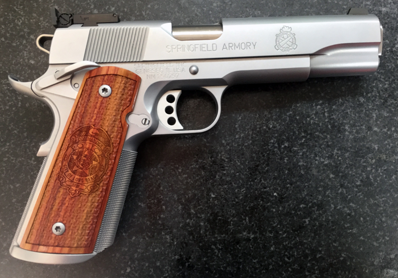 Custom Handgun Grips Engraved 1911 Wood Grips LaserWerx