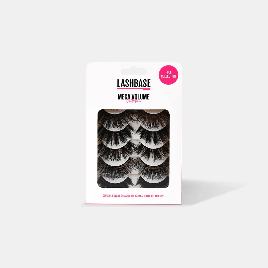 Mega Volume Collection Strip Lashes LashBase Limited