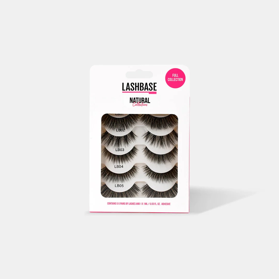 Natural Collection Strip Lashes LashBase Limited