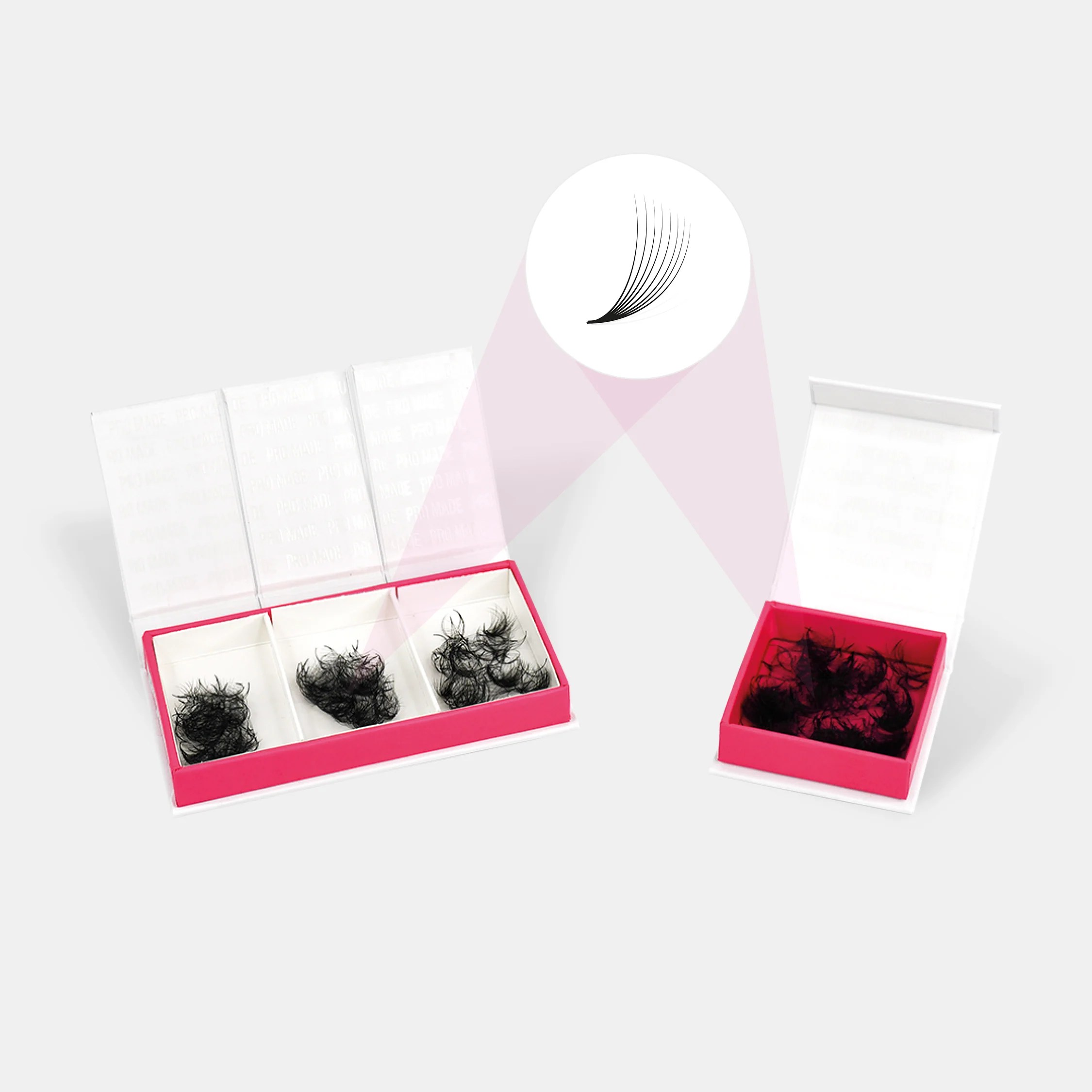 8D Pro Mades 500/750 Fans Lash Supplies LashBase