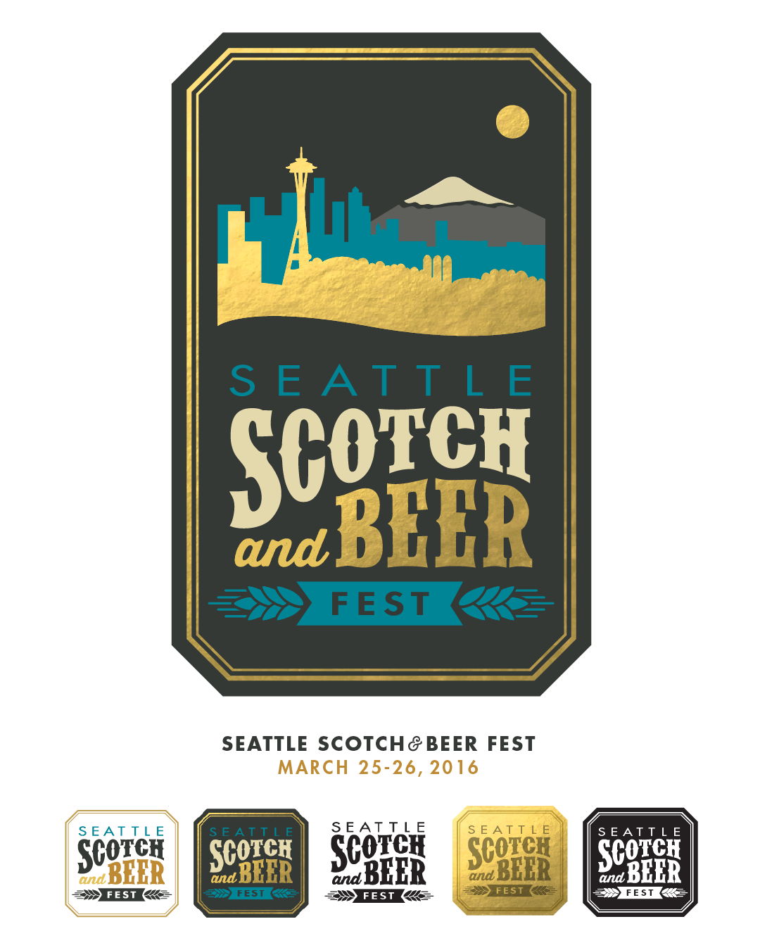 Seattle Scotch & Beer Fest La Sirena Design