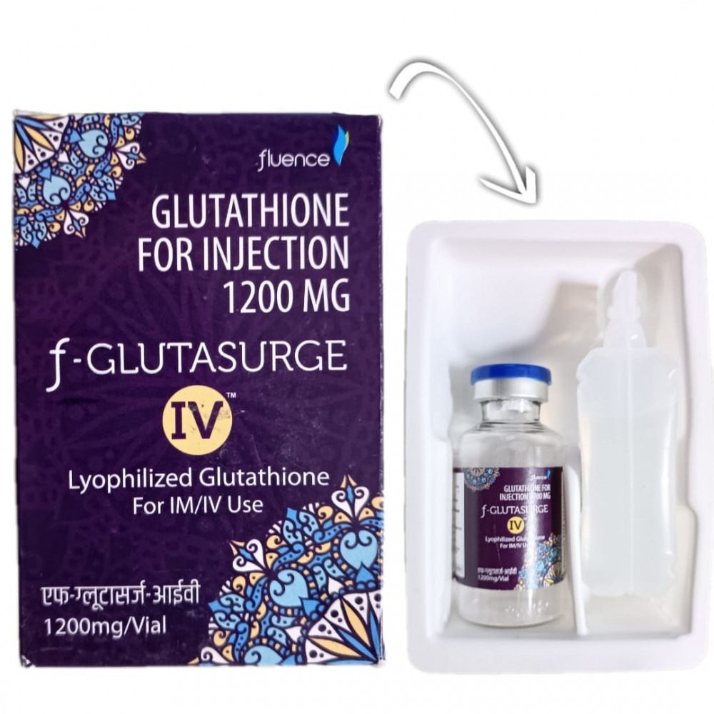 F Glutasurge Glutathione IV Injection 1200 MG