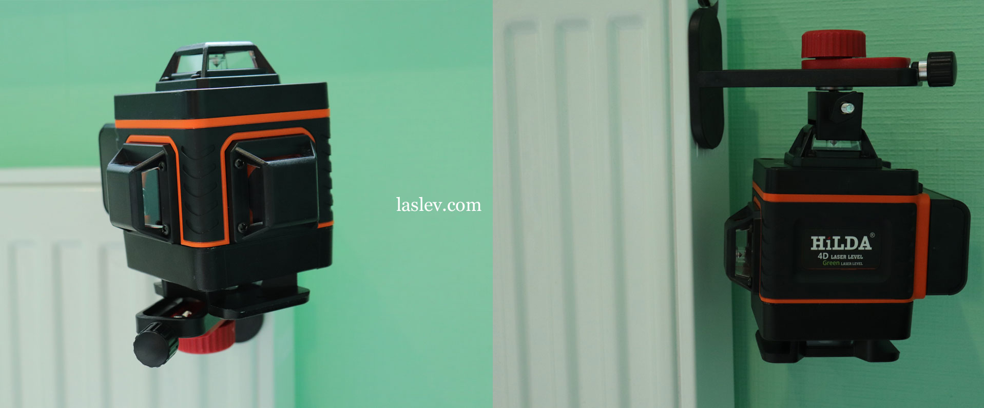 HILDA 4D 16 Lines Green laser level review, tests, adjustment, manual