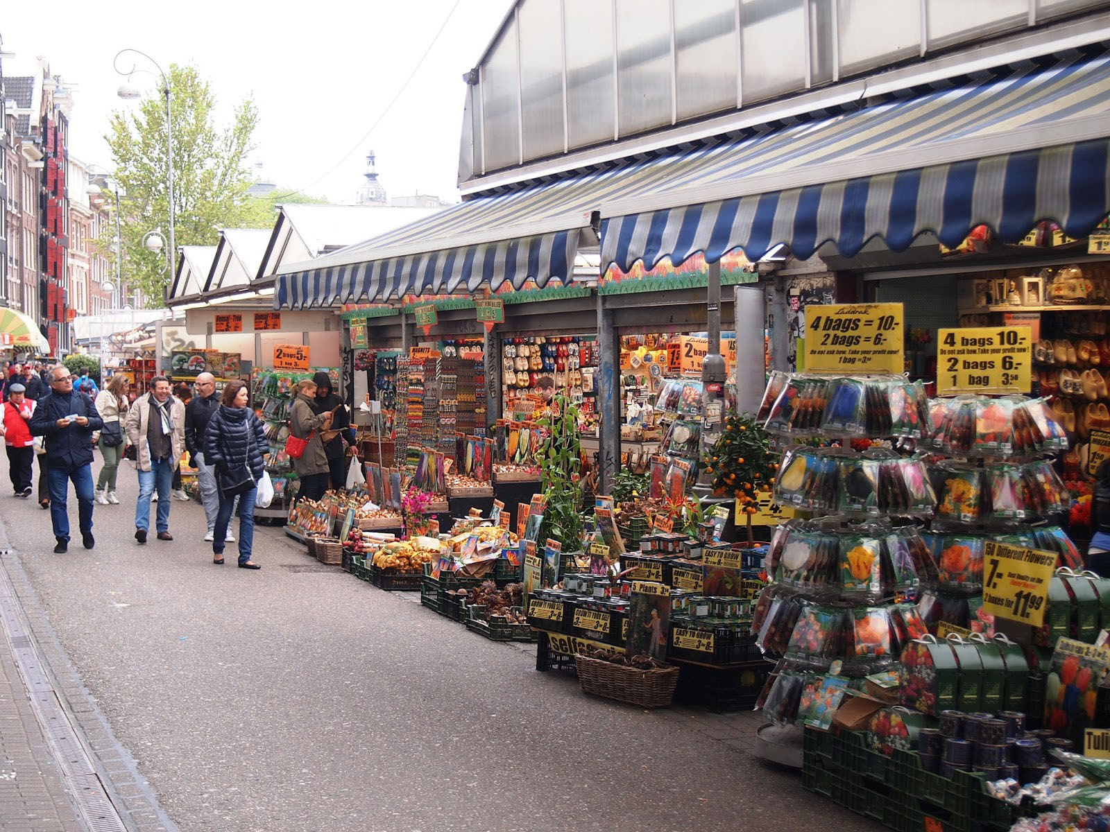 Mercado de las flores Amsterdam Las Mil Millas