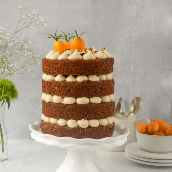 Pastel de Zanahoria La Soleta Arte en Cocina