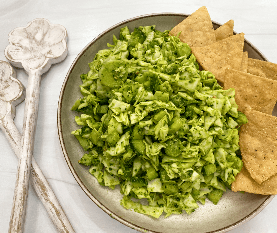 Green goddess salad La Soleta Arte en Cocina