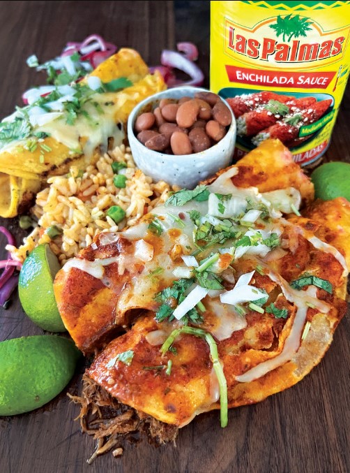 El Cabo Pepe’s Enchiladas Divorciadas Las Palmas Sauces