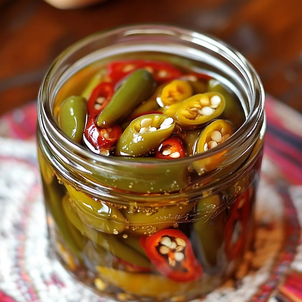 Chiles en Vinagre Un Condimento Picante y Versátil Las recetas de mi