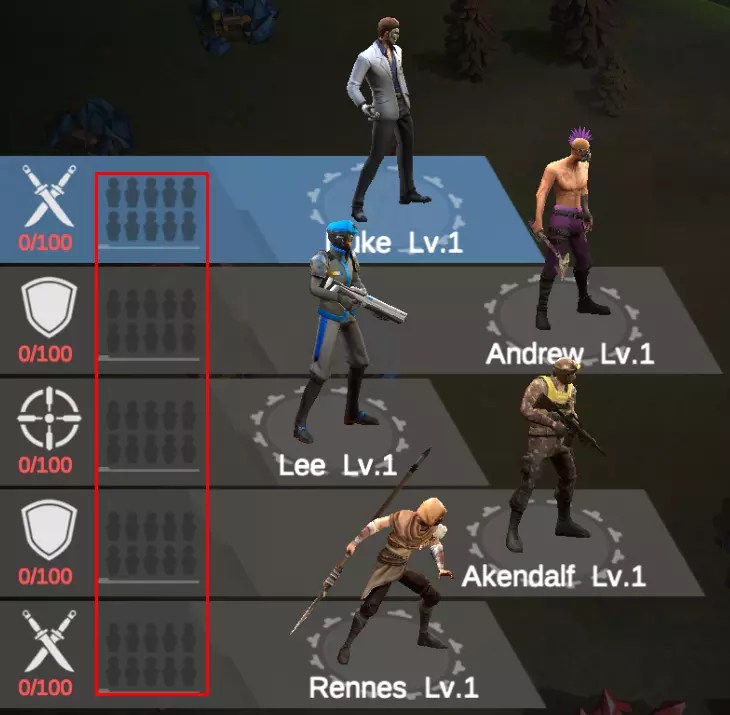 Lineup Guide ⇒ Last Fortress Underground