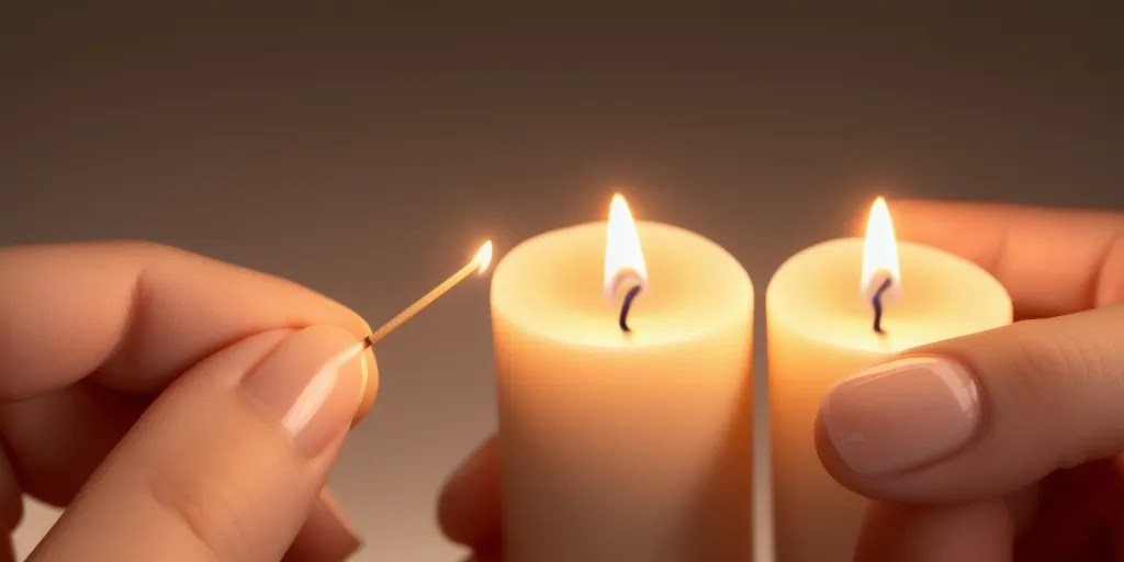 How to light a candle without a lighter? Lasting Lights