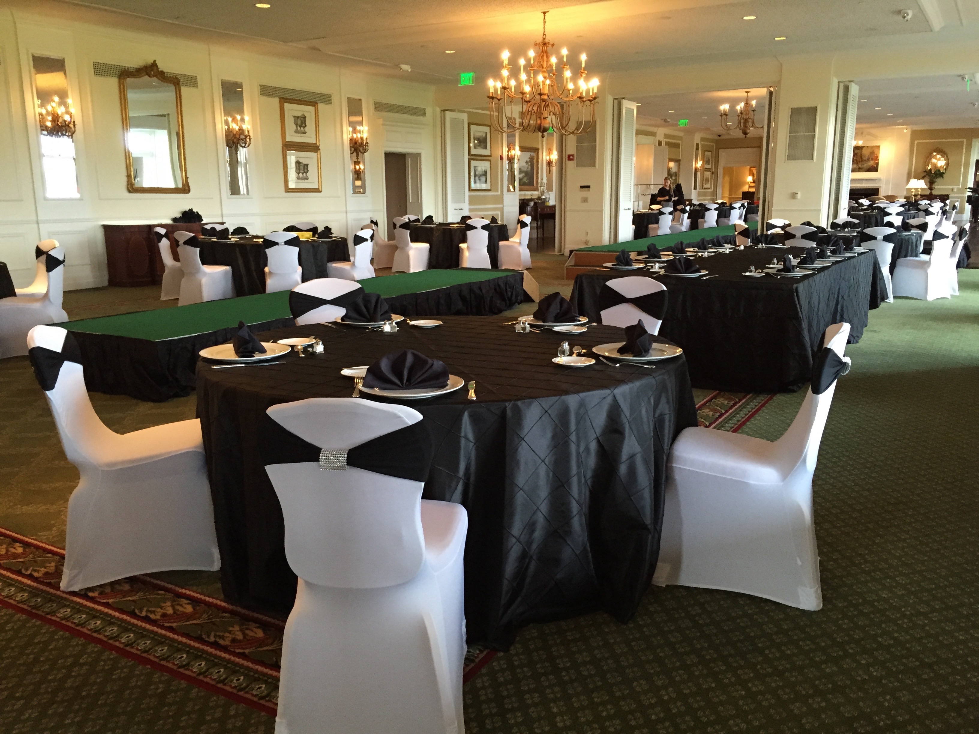 Chair Covers Lasting Touch of Linen