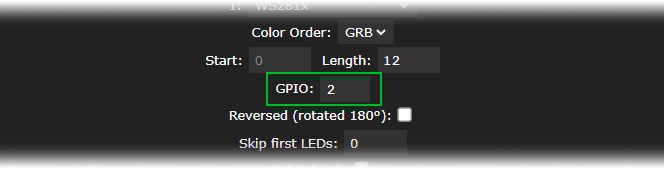 Control WS2812B Addressable LEDs with ESP8266 and WLED
