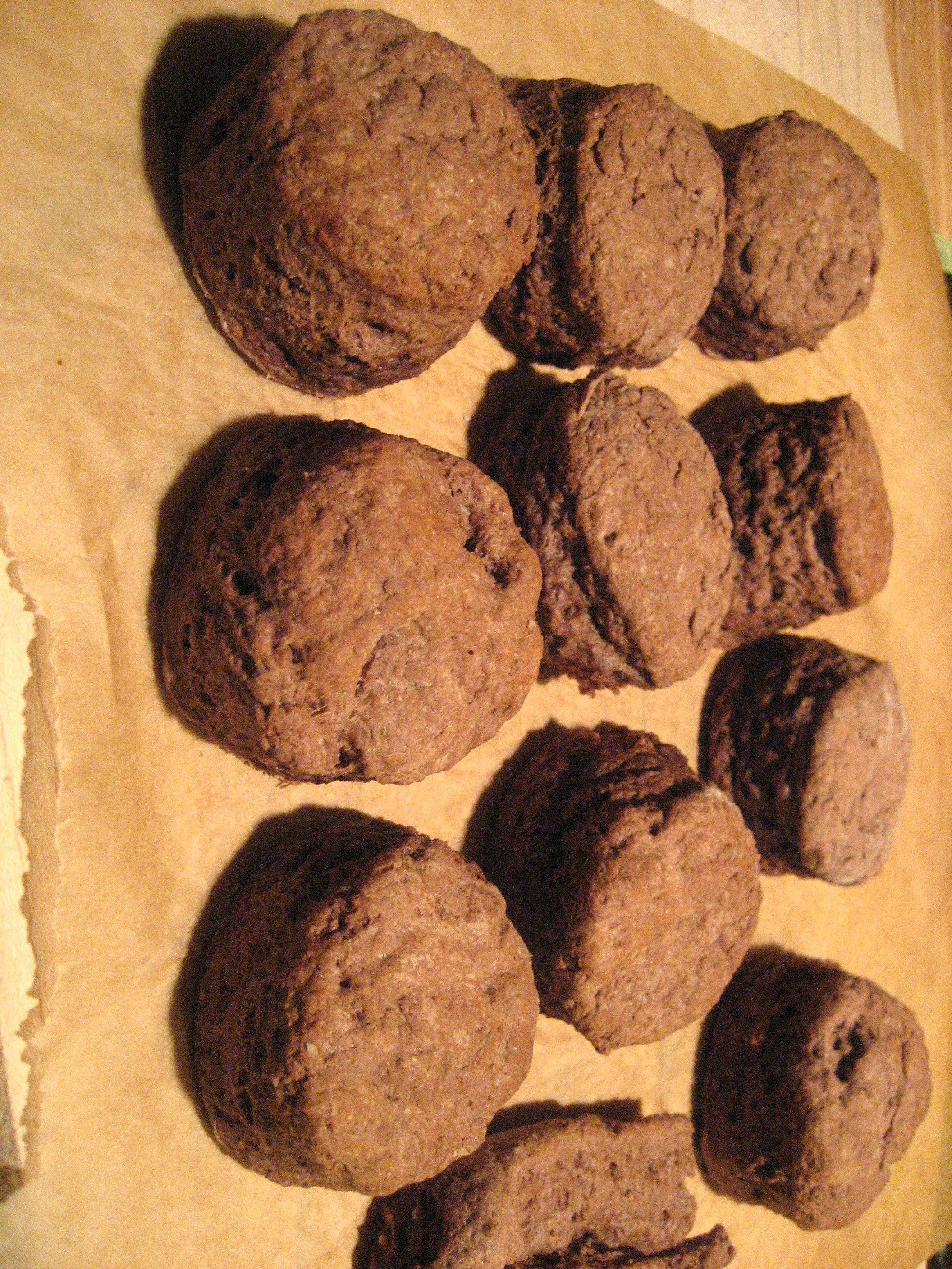 Chocolate Buttermilk Biscuits Last One Eating