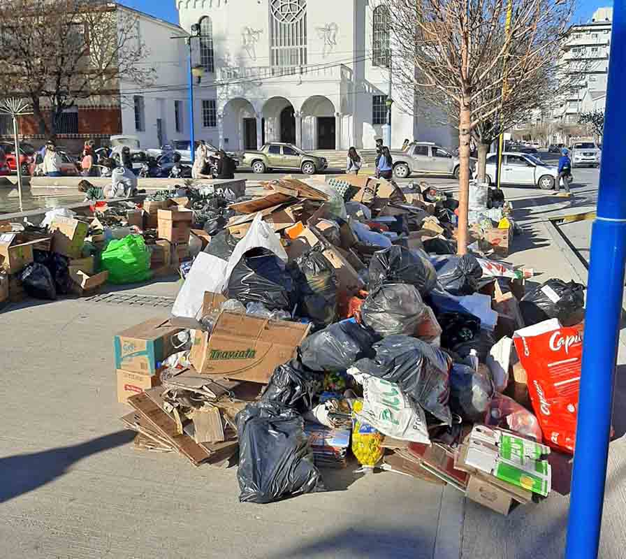 Roca Recicla batió récords en la Plaza Belgrano La Super Digital