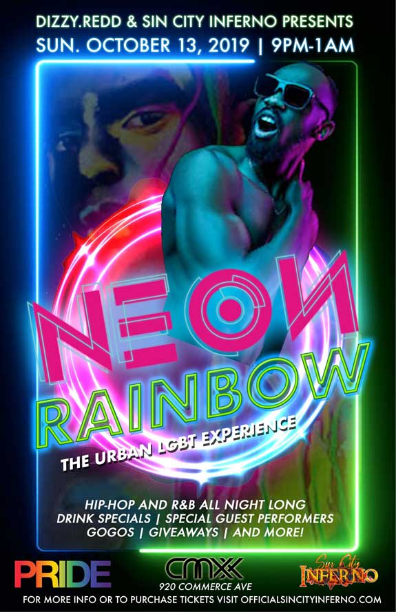 Neon Rainbow Las Vegas PRIDE