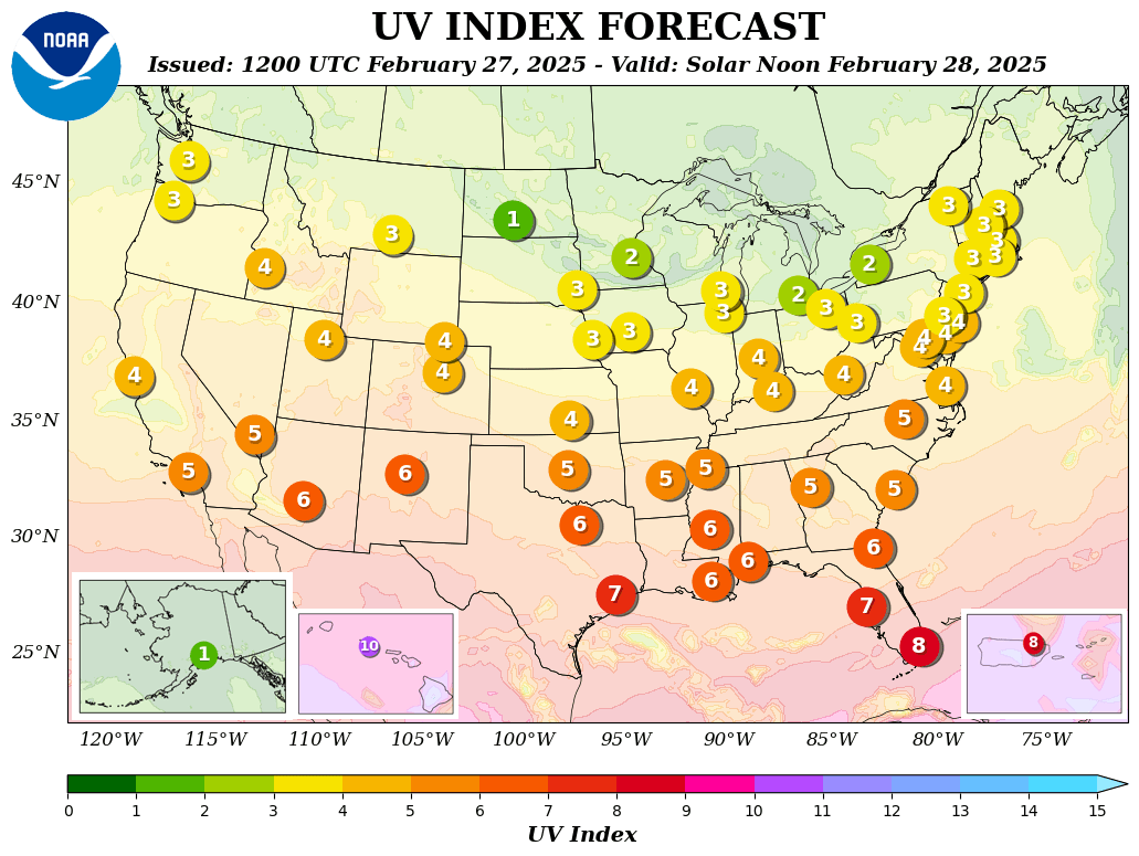 Weather for Las Vegas, NV.