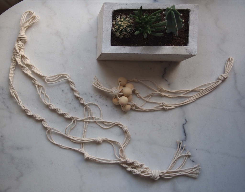 DIY suspension en macramé L'Atelier d'Al