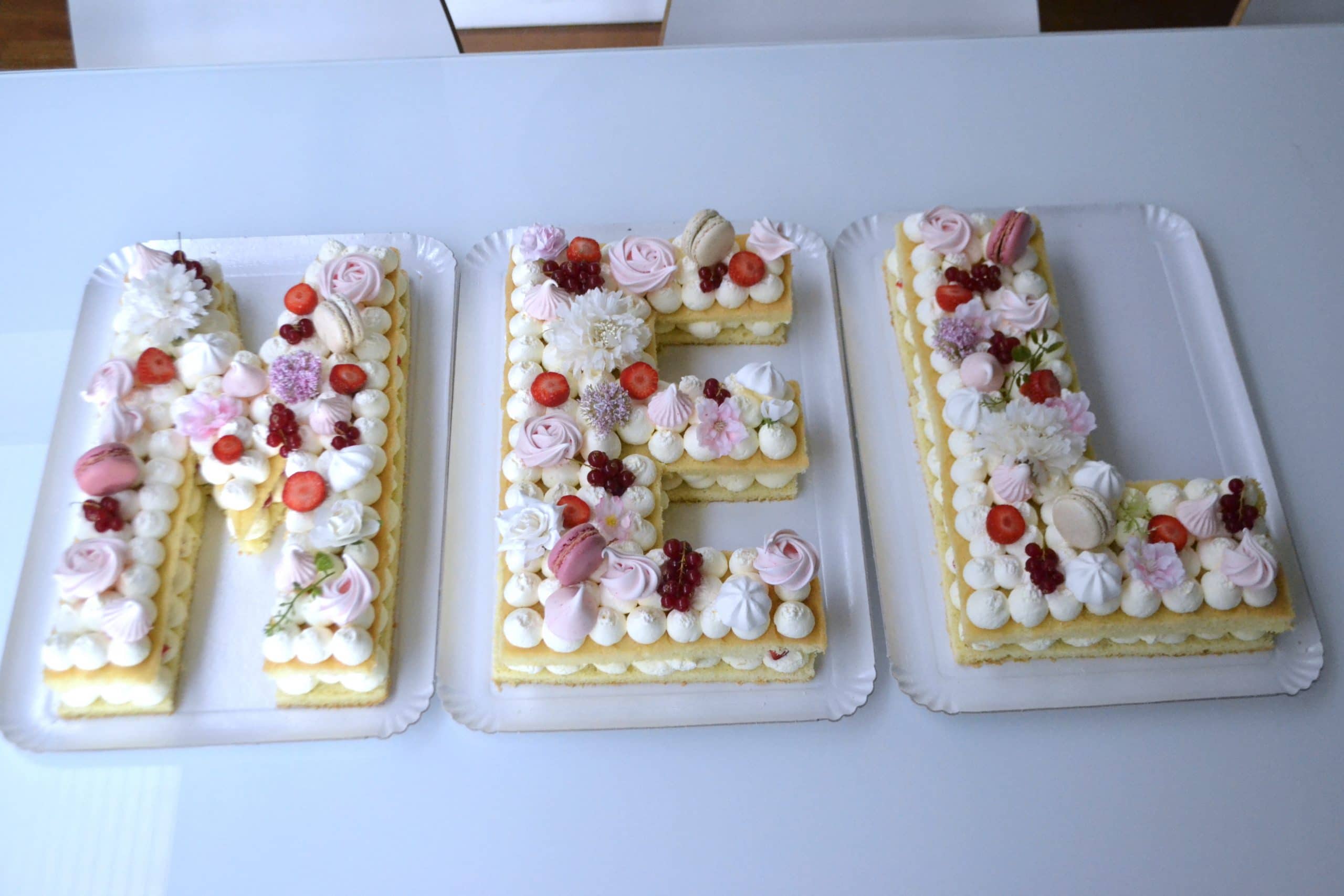 Number Cake Lille LAtelier De Rach