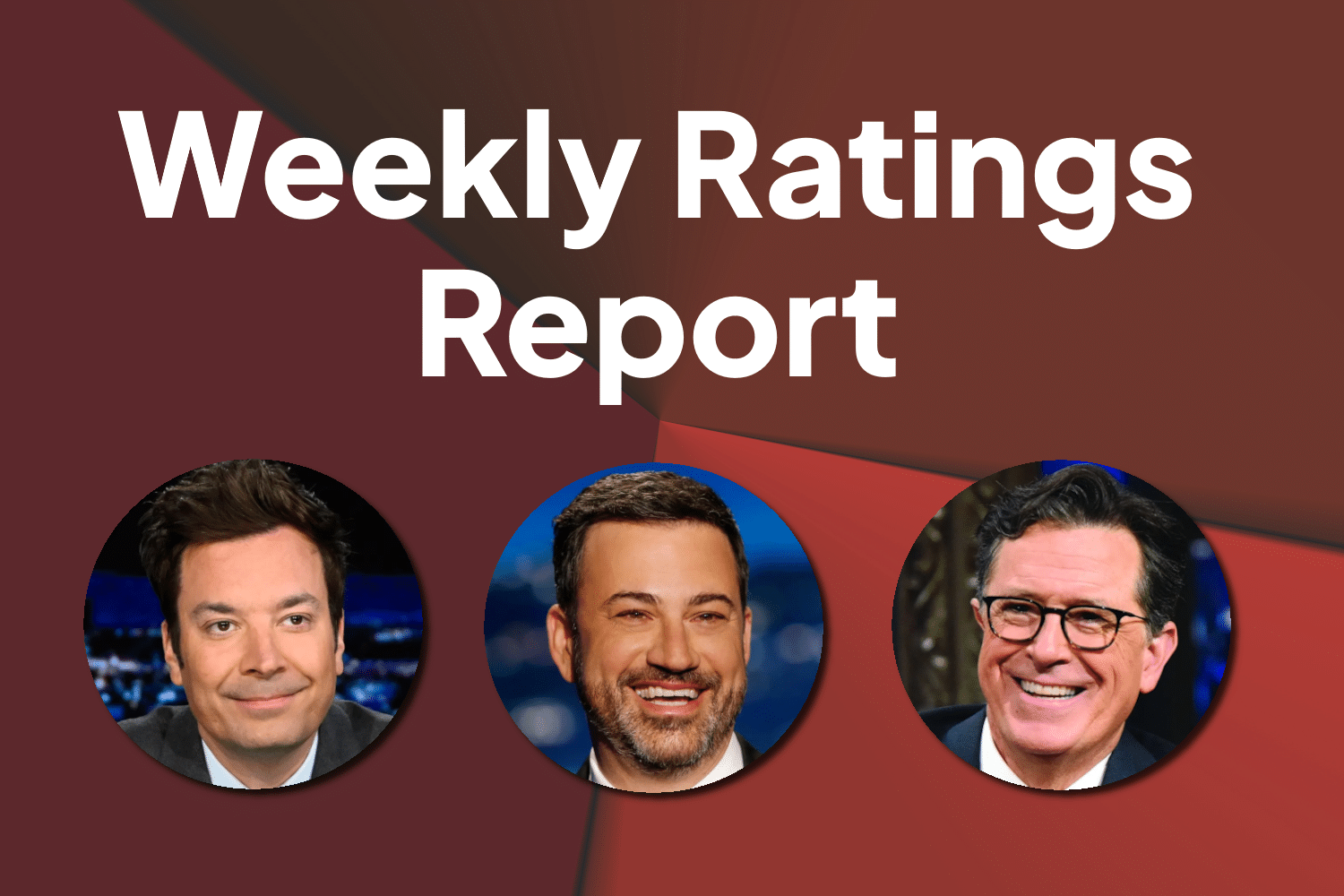 Week of Oct. 21 Late Night Ratings Colbert Marks BacktoBack Weeks at