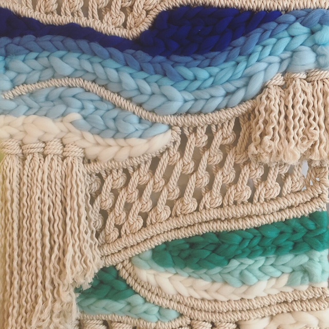 Taller Macraweave (macramé y lana XL), con Weaving Rules La Térmica