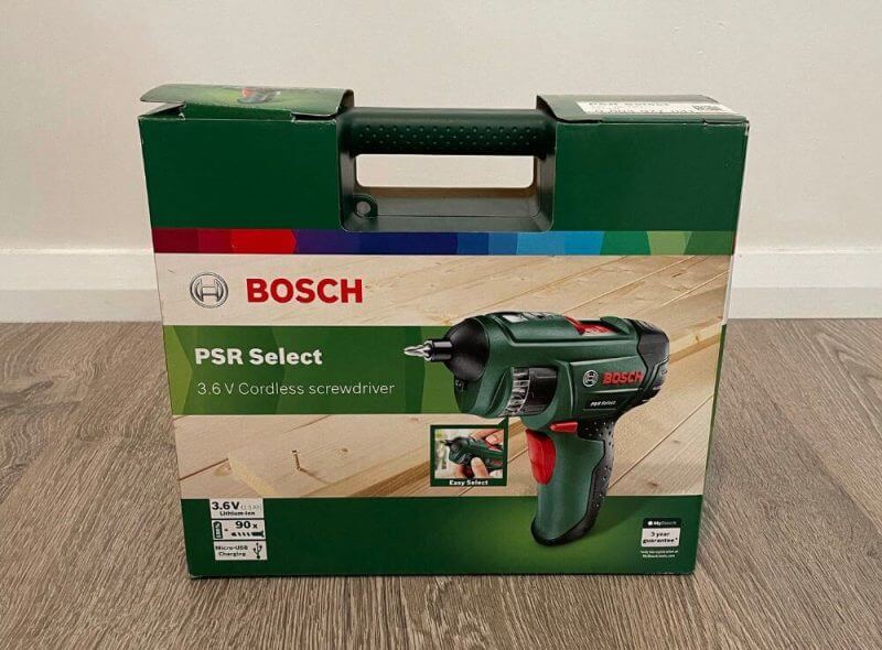 Bosch PSR Select Cordless Screwdriver Review Latest In Tech