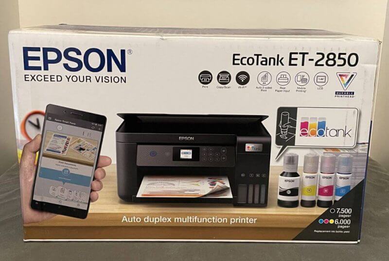 EPSON EcoTank ET2850 Printer Review