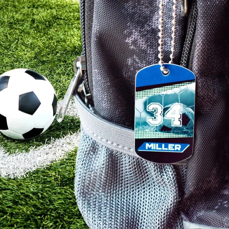 Soccer Bag Tags Gift for Soccer Players Latest Lineups