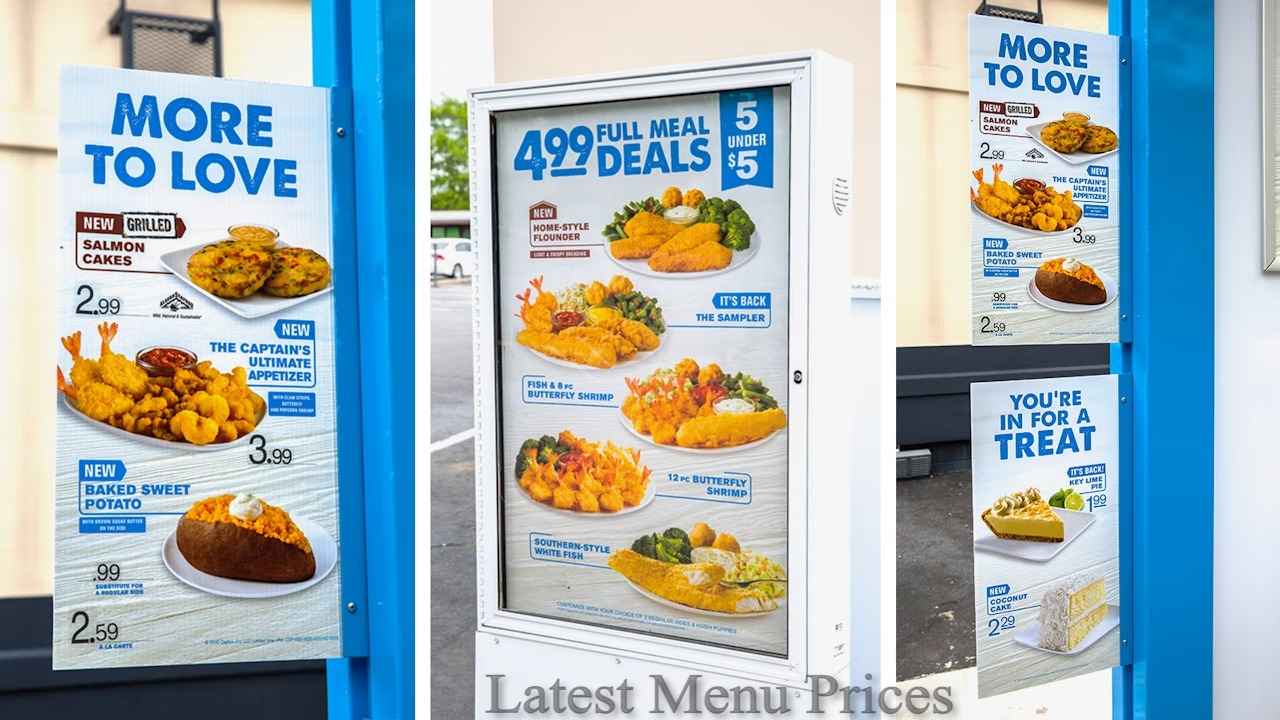 Captain D’s Menu Prices & Calories Updated & Fresh Menu Price