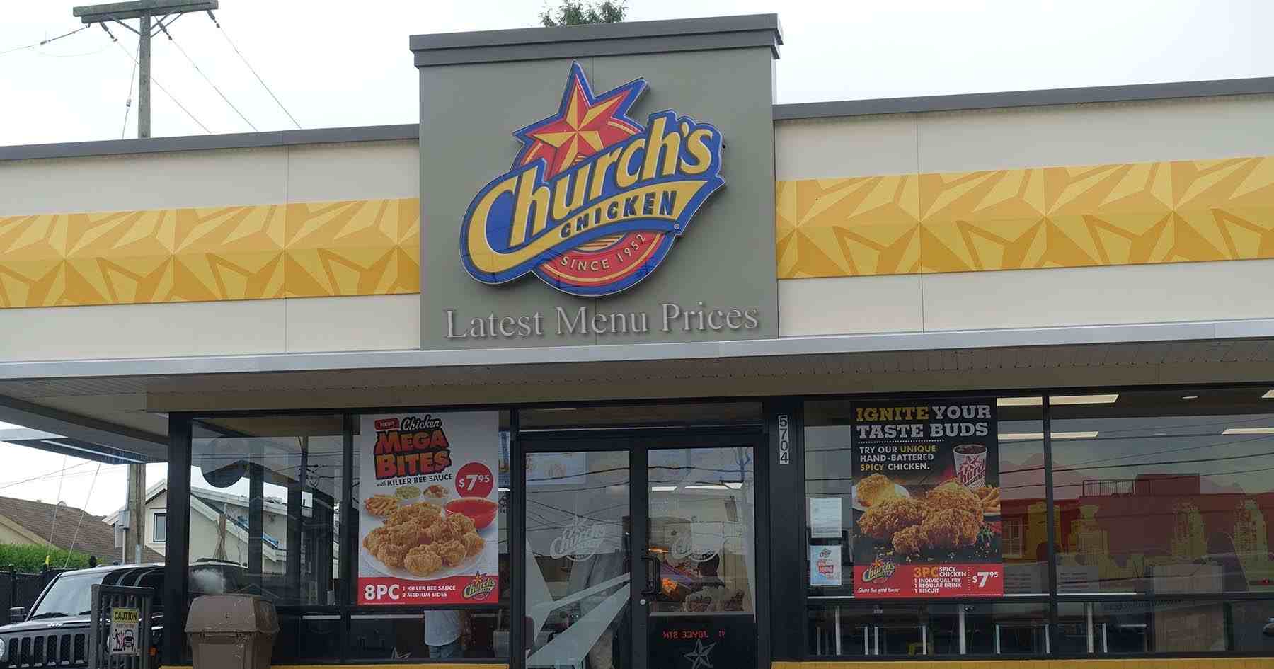 Churchs Chicken Menu Prices & Calories Fresh Menu Prices