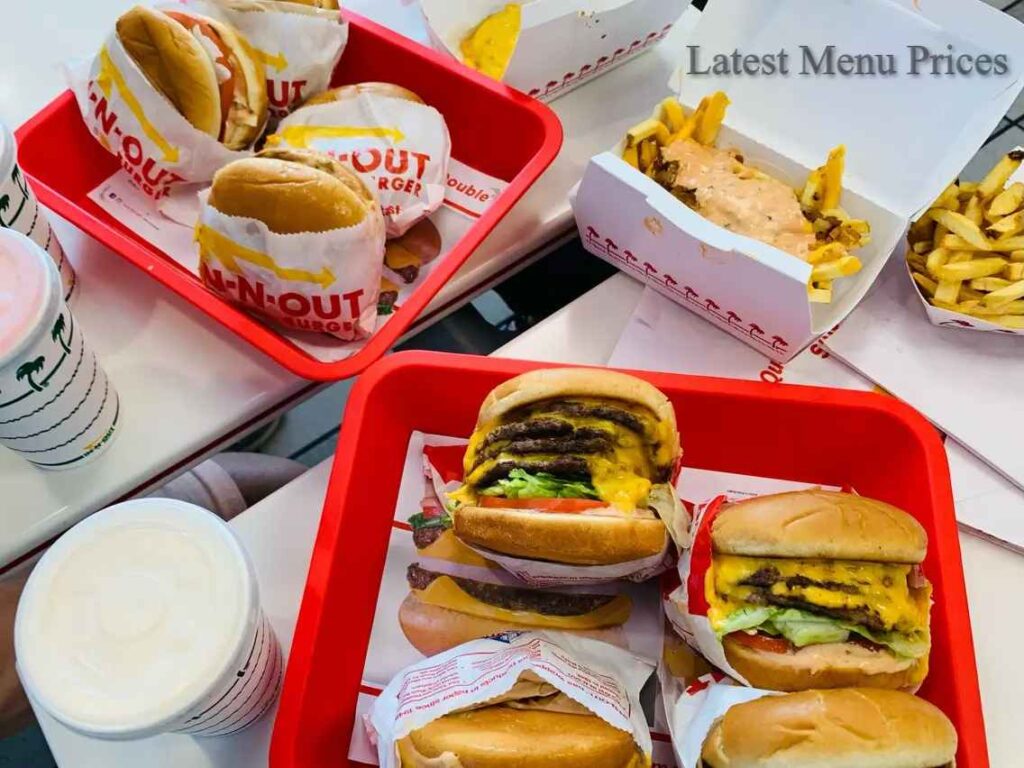 InNOut Menu Prices & Calories Fresh Menu Prices